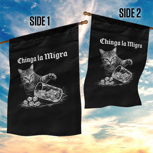 Funny Cat Anti ICE Meme Garden Flag TS14 Print Your Wear