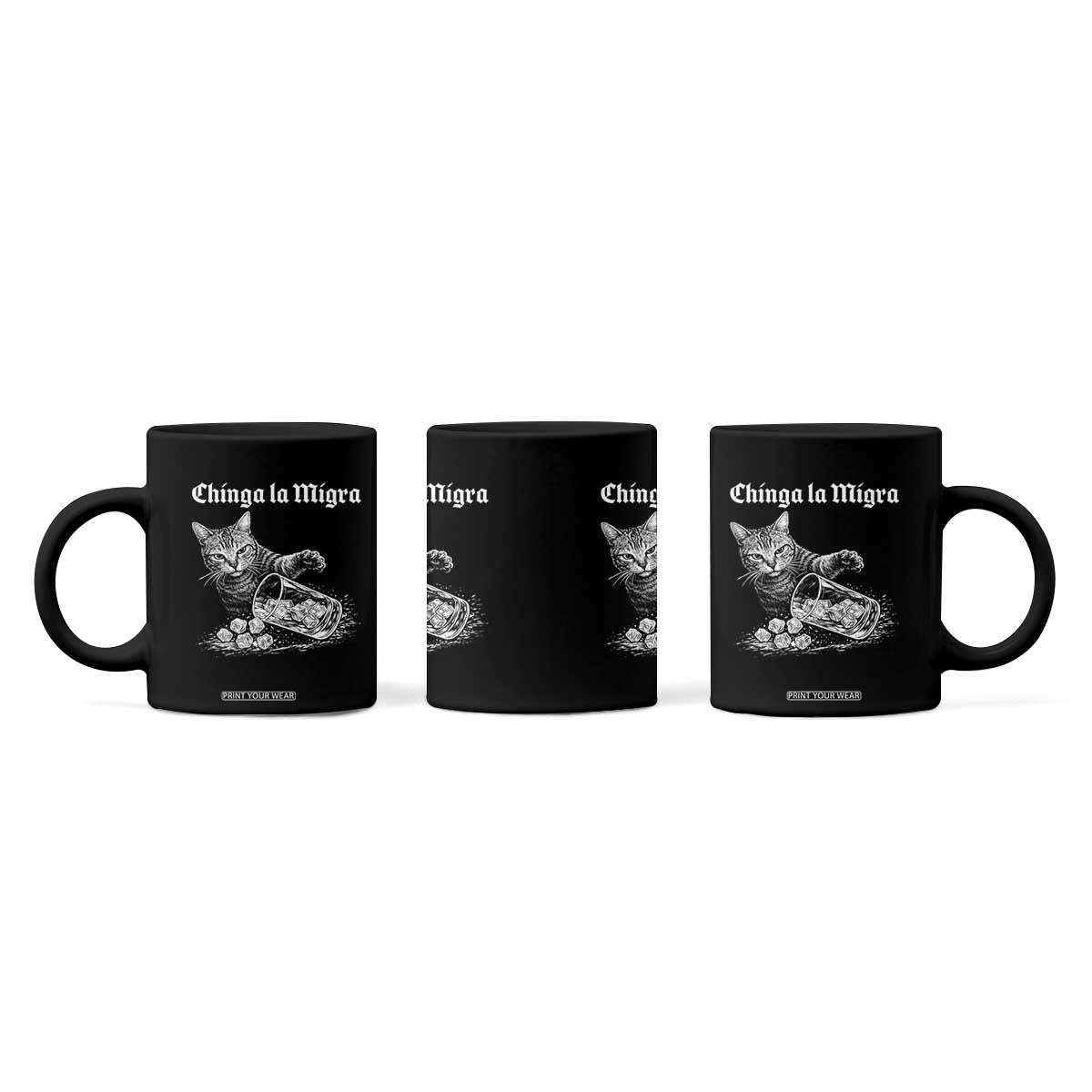 Funny Cat Anti ICE Meme Coffee Mug TS14 Print Your Wear