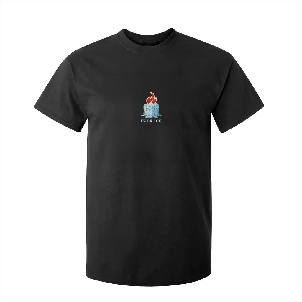 Fck Ice T Shirt For Kid Anti ICE Immigration Deportation Human Rights Protest TS14 Black Print Your Wear