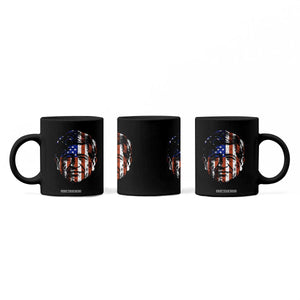 Cesar Chavez Coffee Mug Hispanic Heritage Month American Flag Portrait TS14 Print Your Wear