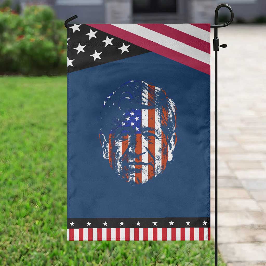 Cesar Chavez Garden Flag Hispanic Heritage Month American Flag Portrait TS14 Classic Blue Black Print Your Wear