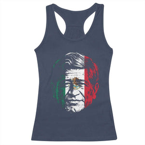 Cesar Chavez Day Mexican American Pride Racerback Tank Top TS14 Navy Print Your Wear