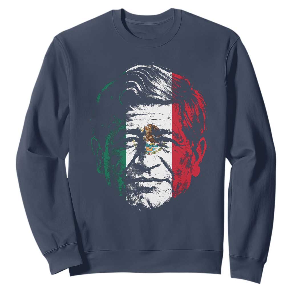 Cesar Chavez Day Mexican American Pride Sweatshirt TS14 Navy Print Your Wear