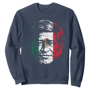 Cesar Chavez Day Mexican American Pride Sweatshirt TS14 Navy Print Your Wear