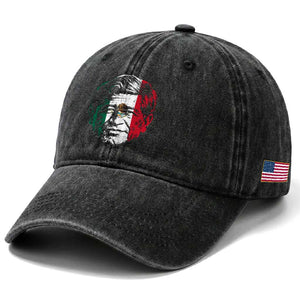 Cesar Chavez Day Mexican American Pride Washed Cotton Baseball Cap TS14 Print Your Wear