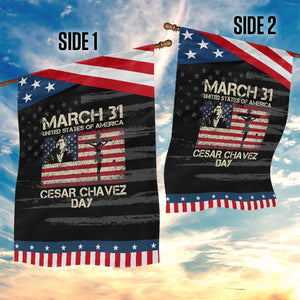 Cesar Chavez March 31 Celebration Garden Flag Christian American Flag Religious TS14 Print Your Wear