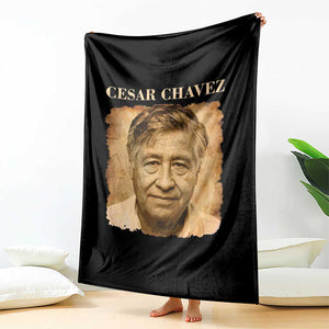 Cesar Chavez Throw Blanket Mexican American Pride Latino Heritage TS14 Print Your Wear