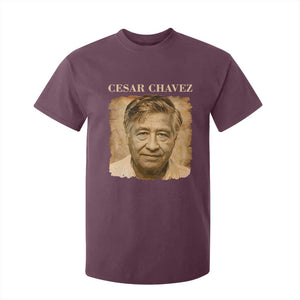 Cesar Chavez T Shirt For Kid Mexican American Pride Latino Heritage TS14 Maroon Print Your Wear