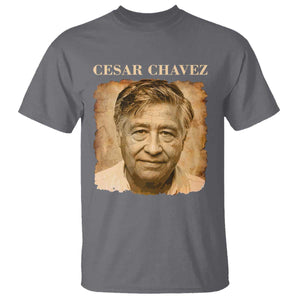 Cesar Chavez T Shirt Mexican American Pride Latino Heritage TS14 Charcoal Print Your Wear