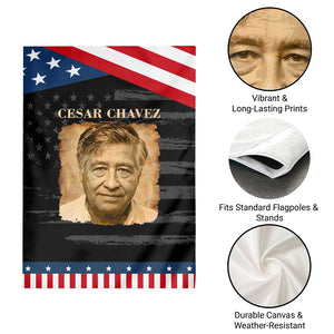 Cesar Chavez Garden Flag Mexican American Pride Latino Heritage TS14 Print Your Wear