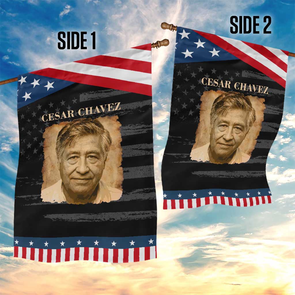 Cesar Chavez Garden Flag Mexican American Pride Latino Heritage TS14 Print Your Wear