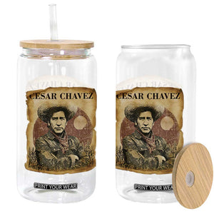 Cesar Chavez Glass Can Hispanic Heritage Mexican American Pride Latino TS14 Print Your Wear