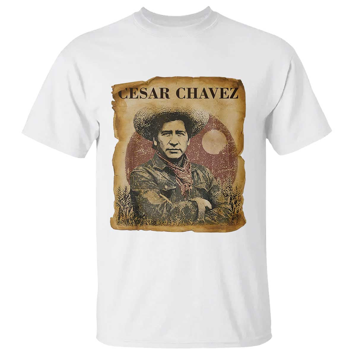 Cesar Chavez T Shirt Hispanic Heritage Mexican American Pride Latino TS14 White Print Your Wear