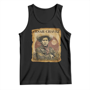 Cesar Chavez Tank Top Hispanic Heritage Mexican American Pride Latino TS14 Black Print Your Wear