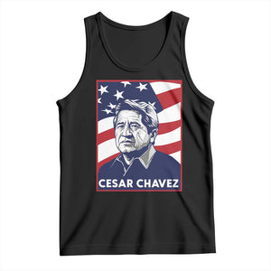 Cesar Chavez Tank Top Labor Leader Mexican American Pride TS14 Black Print Your Wear