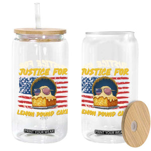 Justice For Lemon Pound Cake Glass Can Funny US Flag Cake Parody Rap Free Speech TS14 Print Your Wear