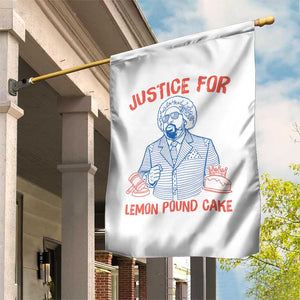 Justice For Lemon Pound Cake Garden Flag Viral Trend Free Speech TS14 Print Your Wear