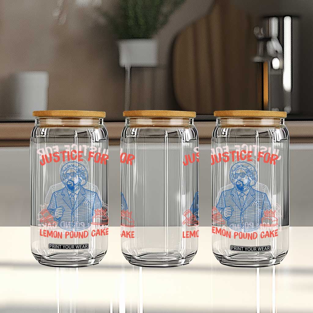 Justice For Lemon Pound Cake Glass Can Viral Trend Free Speech TS14 Print Your Wear