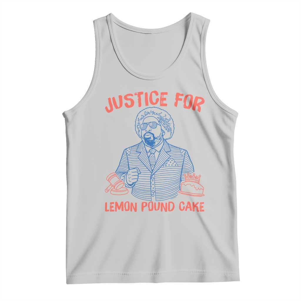 Justice For Lemon Pound Cake Tank Top Viral Trend Free Speech TS14 Ash Print Your Wear