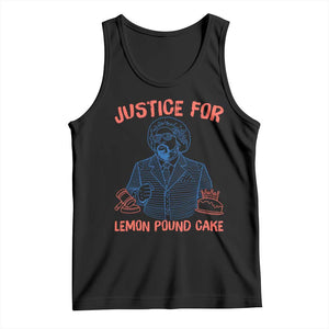 Justice For Lemon Pound Cake Tank Top Viral Trend Free Speech TS14 Black Print Your Wear
