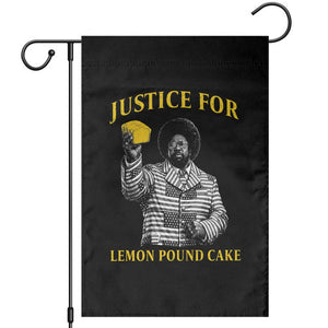 Justice For Lemon Pound Cake Garden Flag Vintage Rap Free Speech TS14 Black Print Your Wear