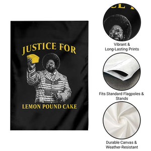 Justice For Lemon Pound Cake Garden Flag Vintage Rap Free Speech TS14 Print Your Wear