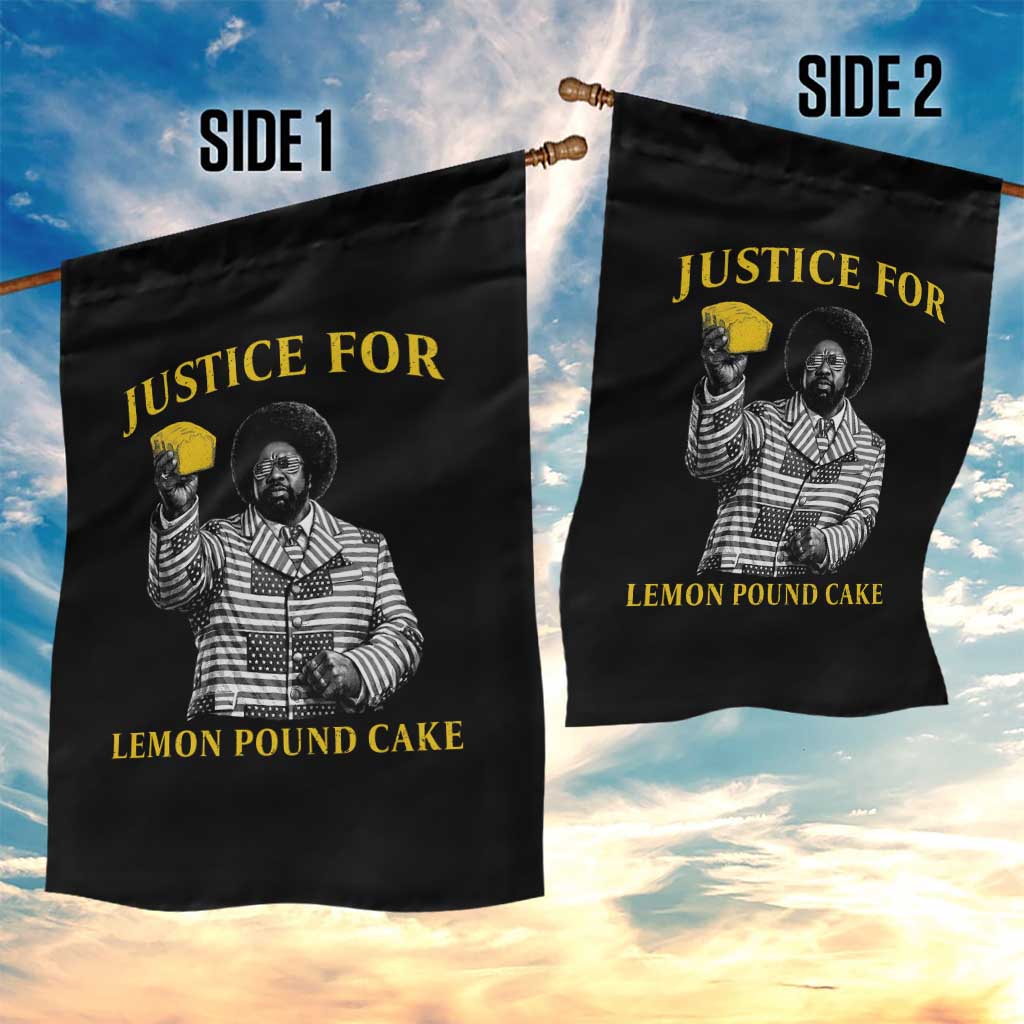 Justice For Lemon Pound Cake Garden Flag Vintage Rap Free Speech TS14 Print Your Wear