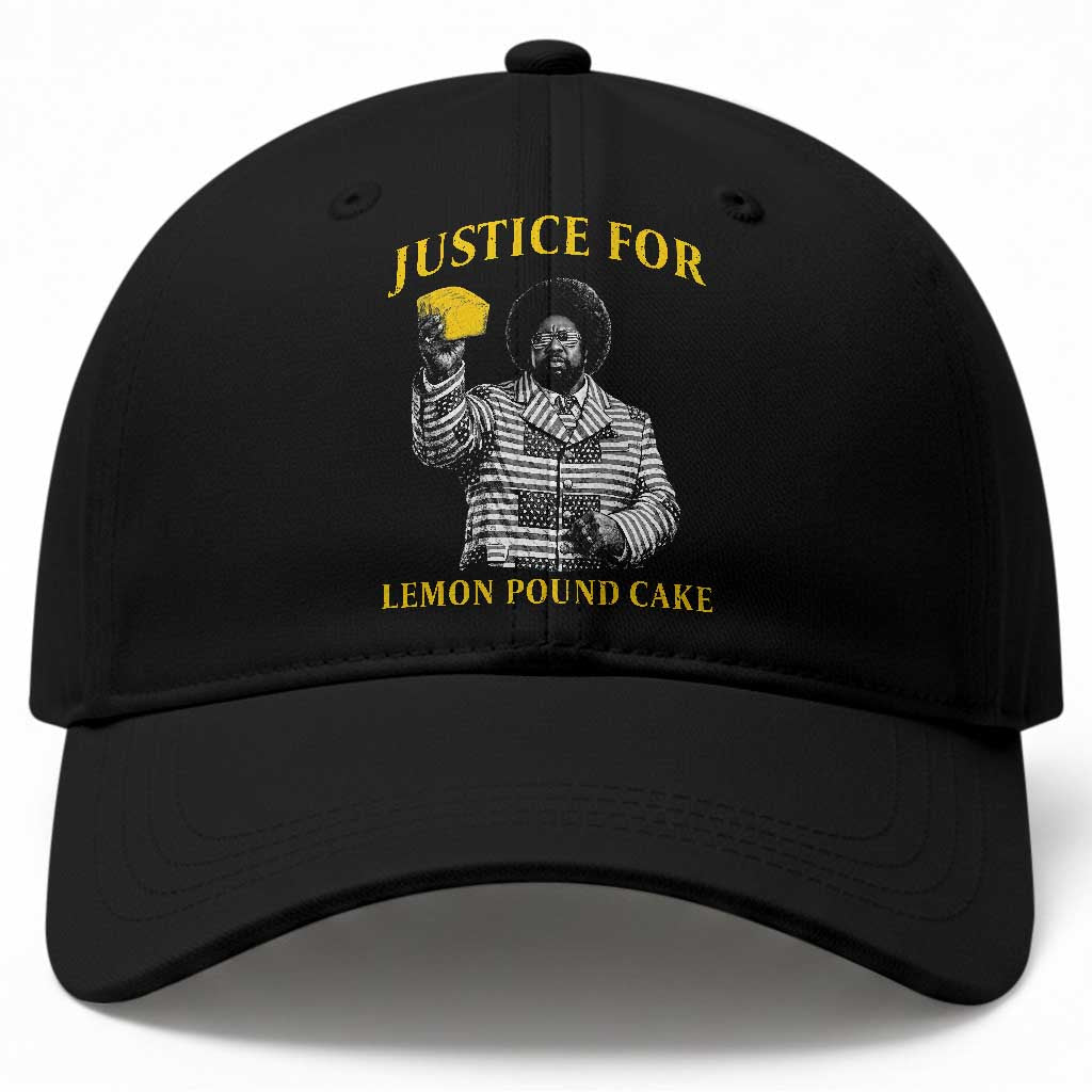 Justice For Lemon Pound Cake Baseball Cap Vintage Rap Free Speech TS14 Print Your Wear