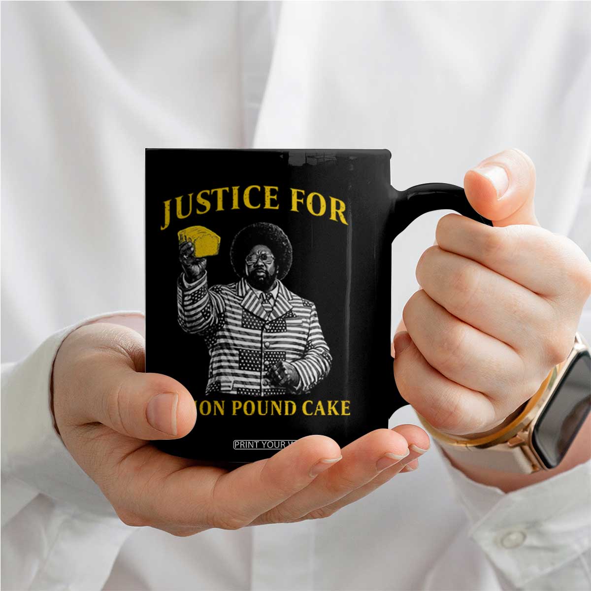 Justice For Lemon Pound Cake Coffee Mug Vintage Rap Free Speech TS14 Print Your Wear