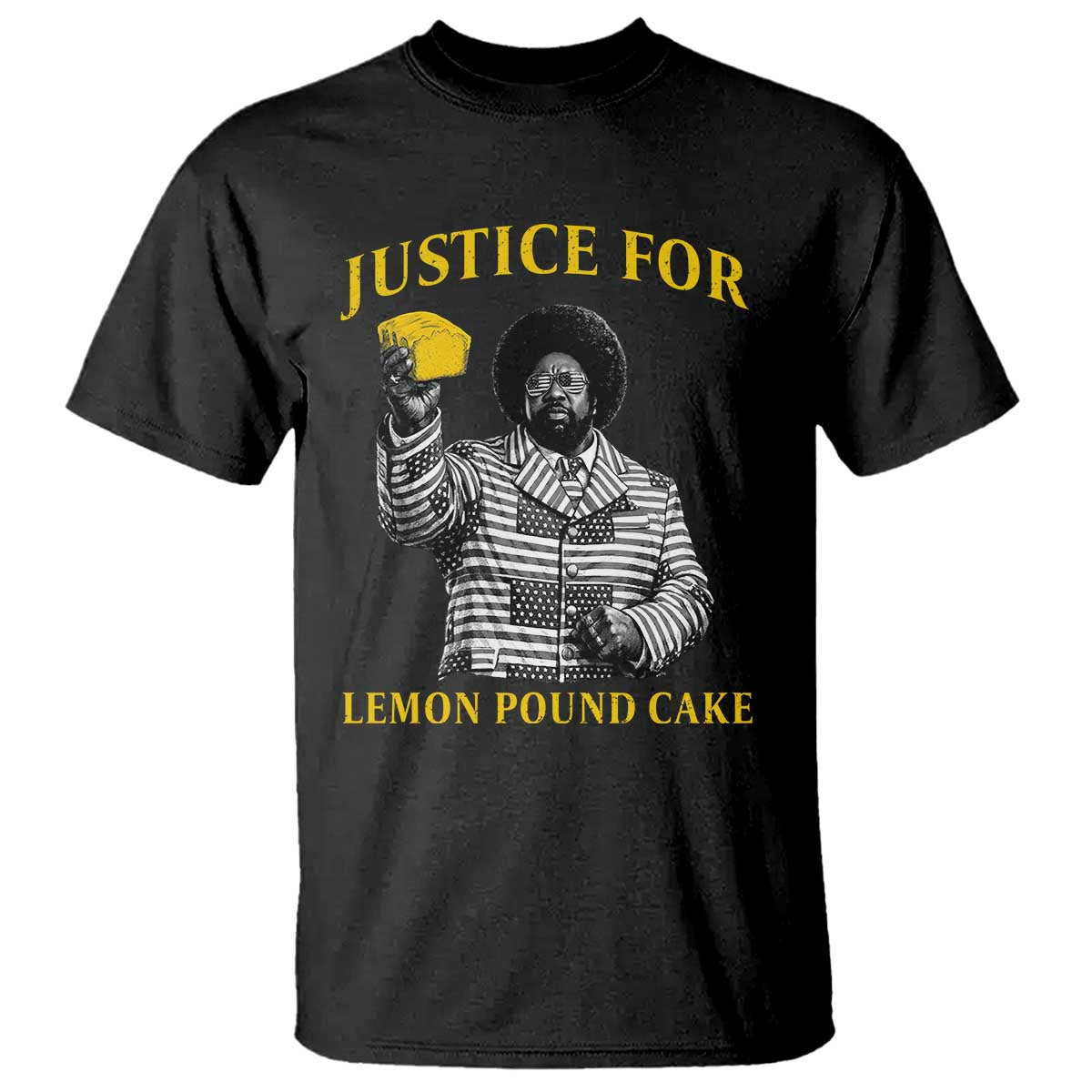 Justice For Lemon Pound Cake T Shirt Vintage Rap Free Speech TS14 Black Print Your Wear