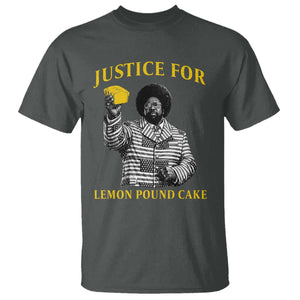 Justice For Lemon Pound Cake T Shirt Vintage Rap Free Speech TS14 Dark Heather Print Your Wear