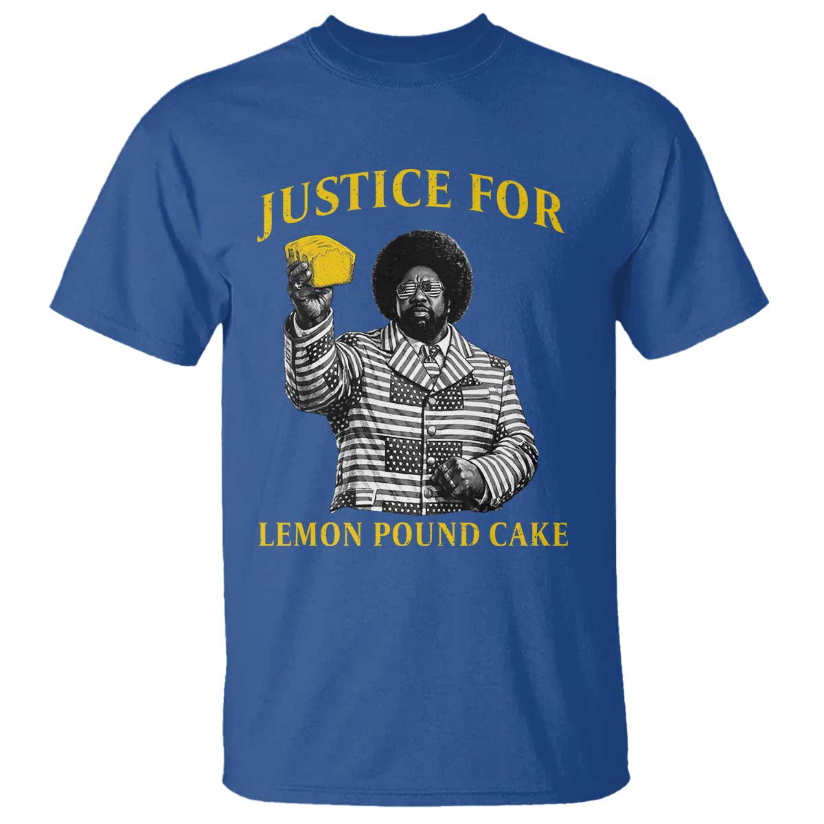 Justice For Lemon Pound Cake T Shirt Vintage Rap Free Speech TS14 Royal Blue Print Your Wear