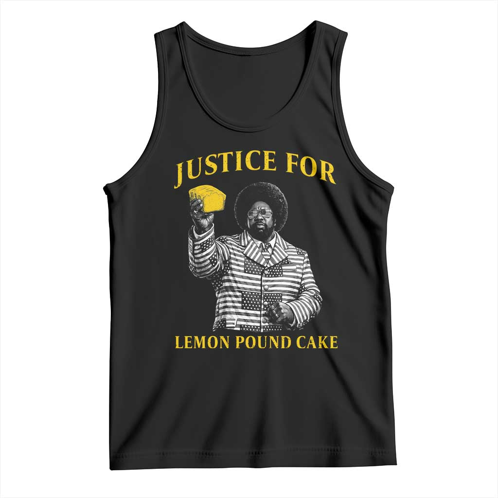 Justice For Lemon Pound Cake Tank Top Vintage Rap Free Speech TS14 Black Print Your Wear