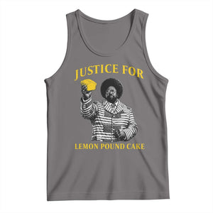 Justice For Lemon Pound Cake Tank Top Vintage Rap Free Speech TS14 Deep Heather Print Your Wear