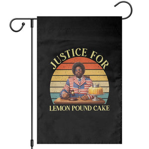Justice For Lemon Pound Cake Garden Flag Retro Rap Free Speech TS14 Black Print Your Wear