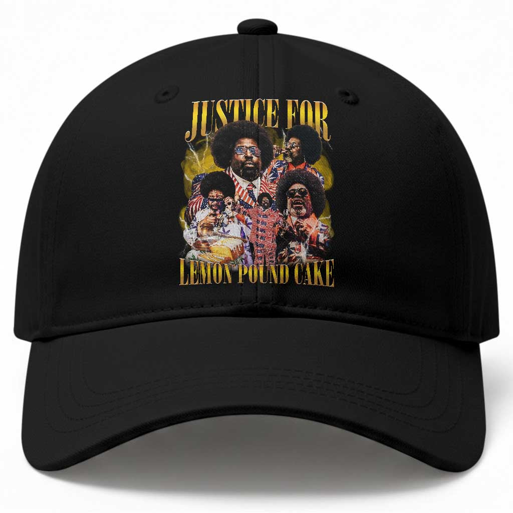 Justice For Lemon Pound Cake Bootleg Graphic Baseball Cap Retro Rap Free Speech TS14 Print Your Wear