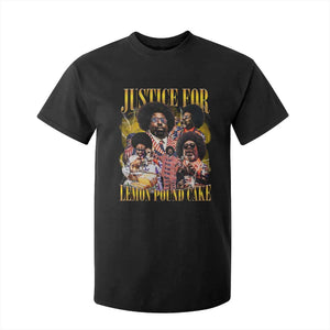Justice For Lemon Pound Cake Bootleg Graphic T Shirt For Kid Retro Rap Free Speech TS14 Black Print Your Wear