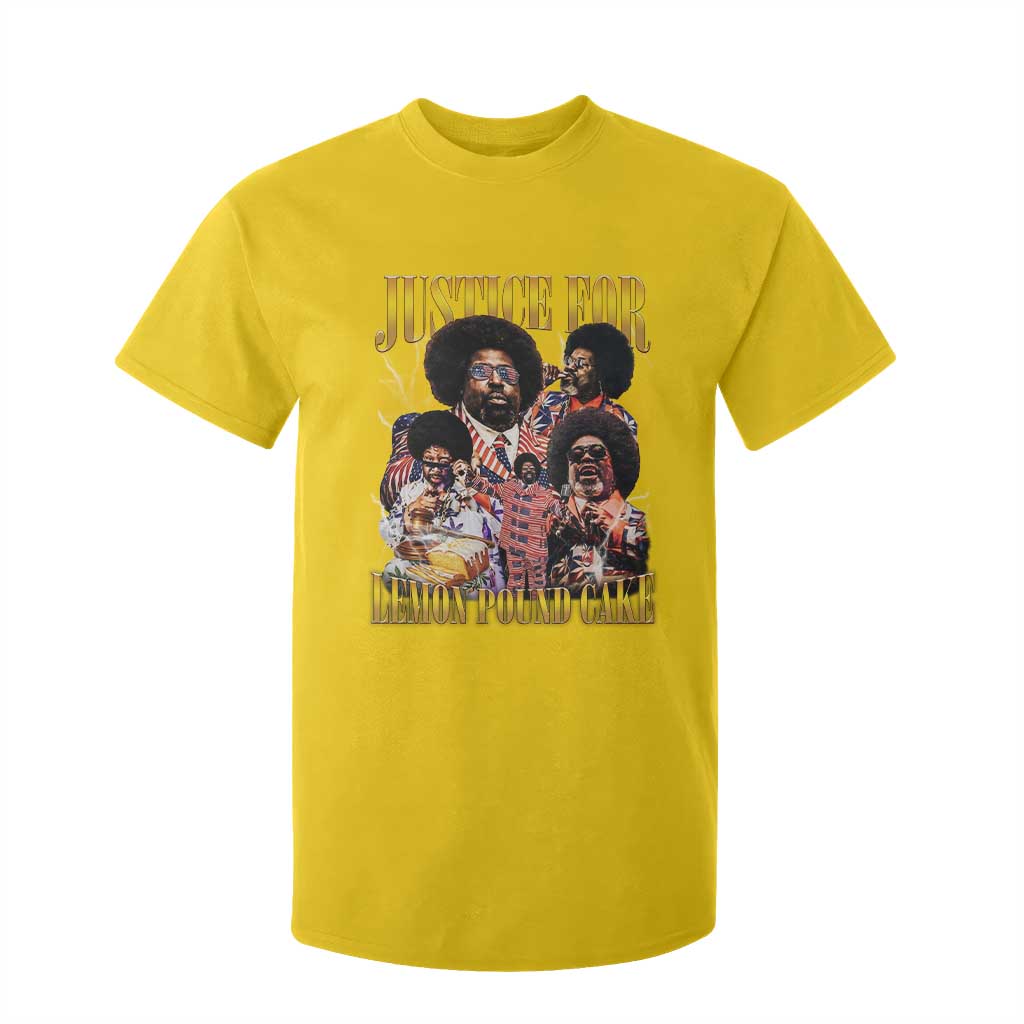 Justice For Lemon Pound Cake Bootleg Graphic T Shirt For Kid Retro Rap Free Speech TS14 Daisy Print Your Wear