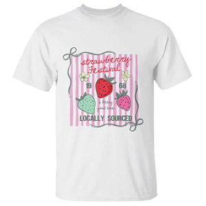Strawberry Festival T Shirt Summer Fruit Vibes TS14 White Print Your Wear