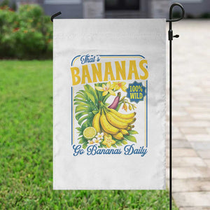 That's Bananas Garden Flag Funny Banana Summer Fruit Food Pun TS14 Print Your Wear