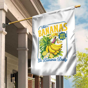 That's Bananas Garden Flag Funny Banana Summer Fruit Food Pun TS14 Print Your Wear