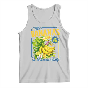 That's Bananas Tank Top Funny Banana Summer Fruit Food Pun TS14 Ash Print Your Wear