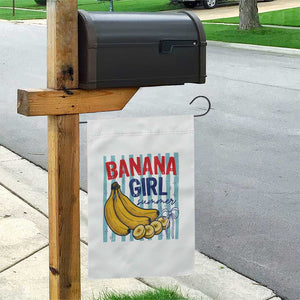 Banana Girl Summer Garden Flag Summer Fruit Beach Vacation TS14 Print Your Wear