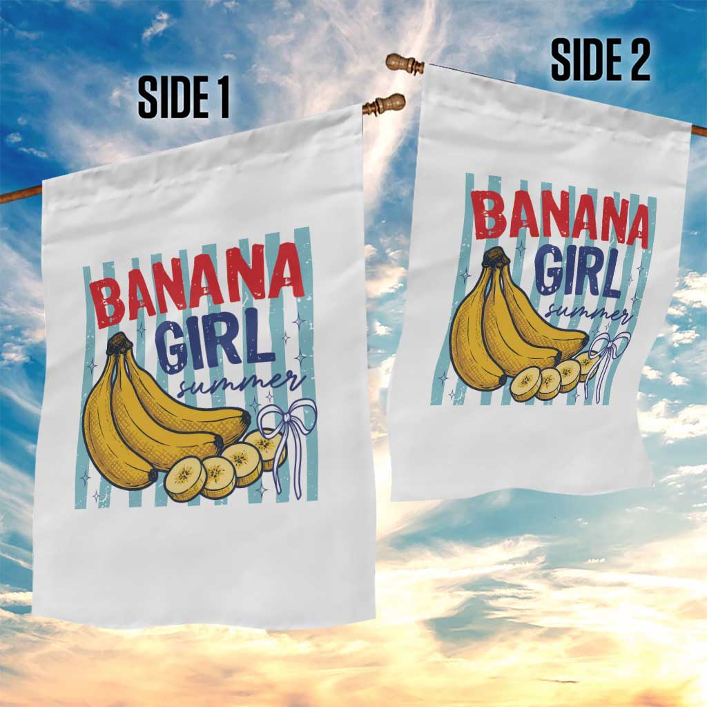 Banana Girl Summer Garden Flag Summer Fruit Beach Vacation TS14 Print Your Wear