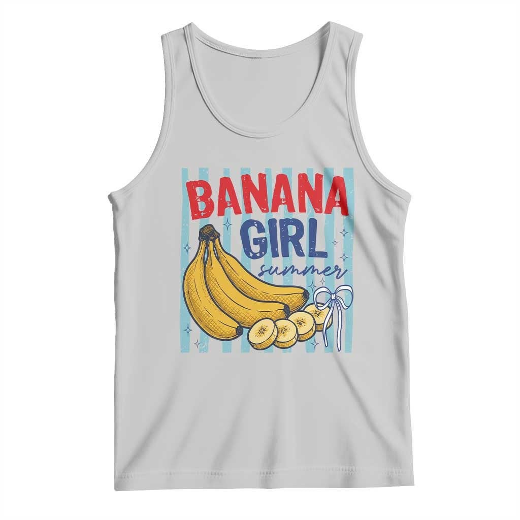 Banana Girl Summer Tank Top Summer Fruit Beach Vacation TS14 Ash Print Your Wear