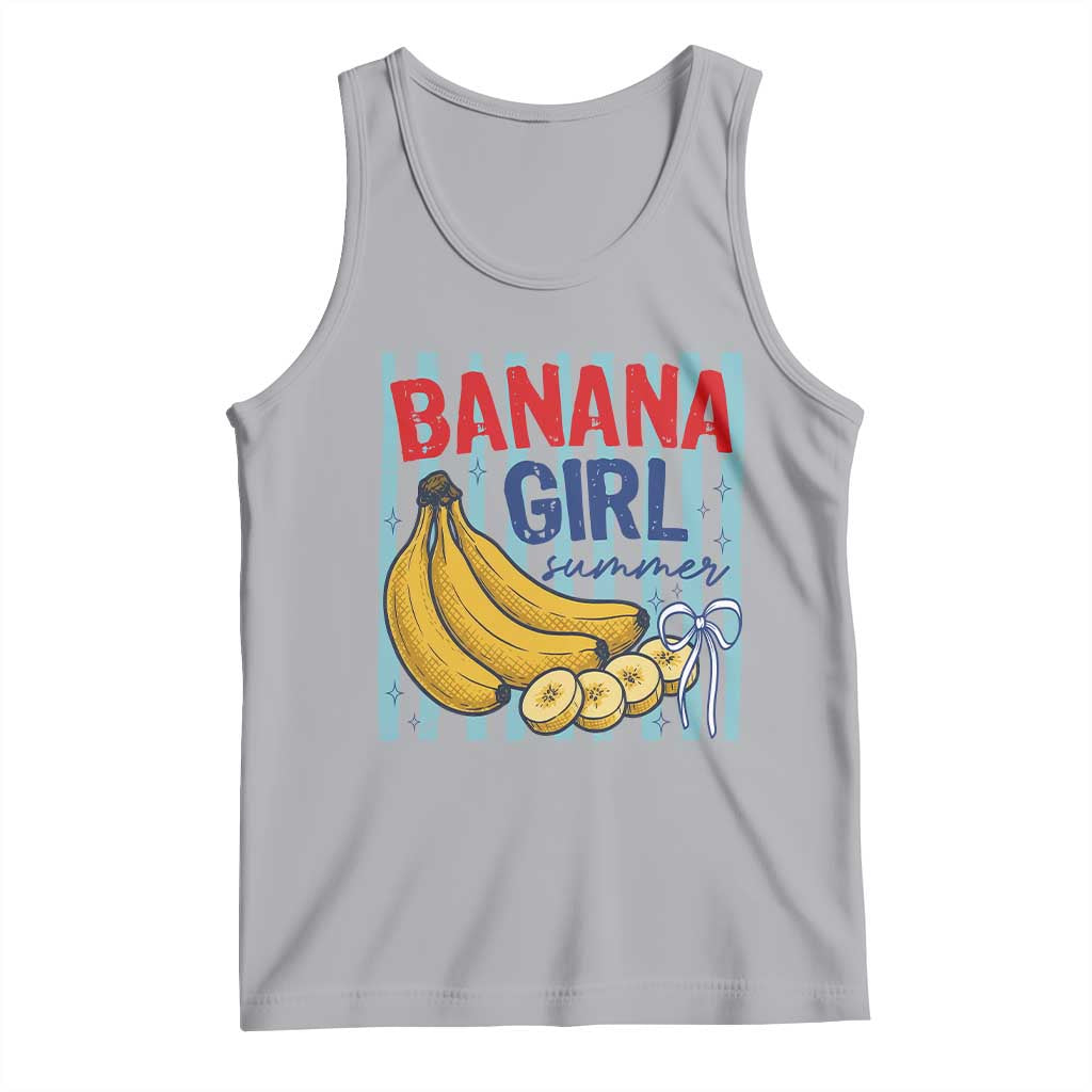 Banana Girl Summer Tank Top Summer Fruit Beach Vacation TS14 Athletic Heather Print Your Wear