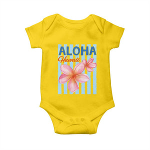 Aloha Hawaii Baby Onesie Hibiscus Flower Tropical Beach Vacation TS14 Daisy Print Your Wear