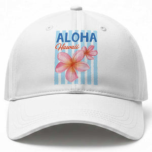Aloha Hawaii Baseball Cap Hibiscus Flower Tropical Beach Vacation TS14 Print Your Wear