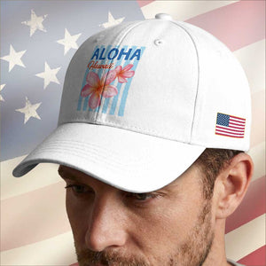 Aloha Hawaii Baseball Cap Hibiscus Flower Tropical Beach Vacation TS14 Print Your Wear