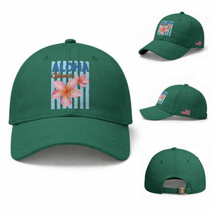 Aloha Hawaii Baseball Cap Hibiscus Flower Tropical Beach Vacation TS14 Baseball Cap Universal Fit Irish Green Print Your Wear